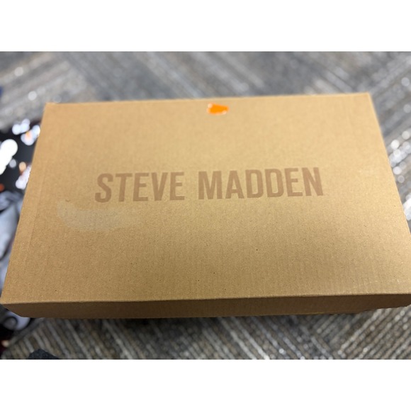 Steve Madden Mary Jane Flats Snake Print Block Heel Buckle Strap Women Size 8 - Picture 2 of 7